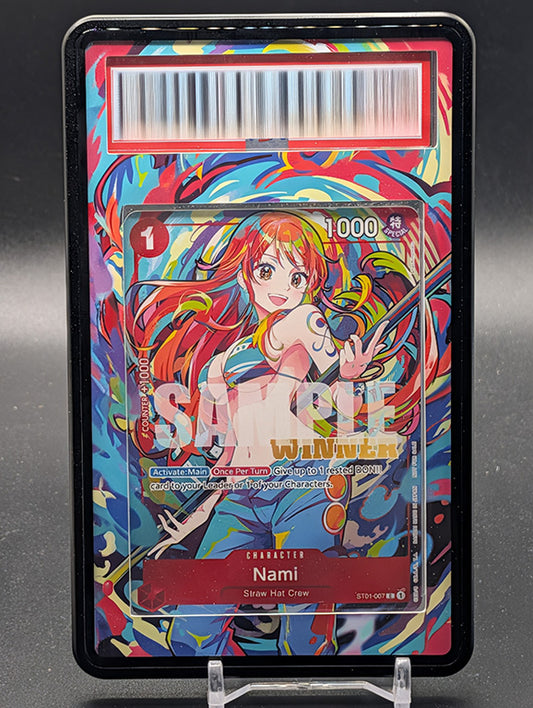 Nami 2025 New Year Winner Promo ST01-007 Extended Art