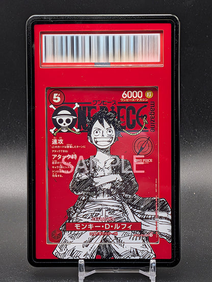 Monkey D. Luffy Shonen Jump 2025 Magazine Promo ST21-014 Extended Art