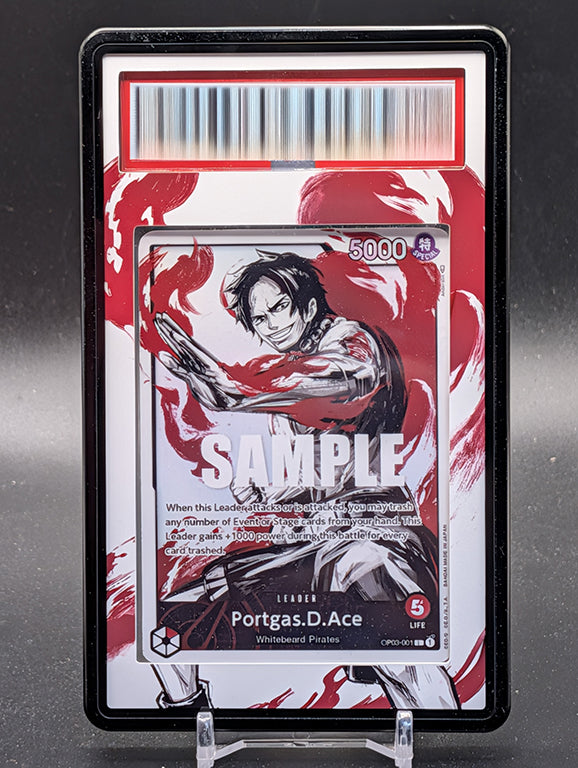 Portgas D. Ace Alternate Art OP03-001 Pillars of Strength Extended Art