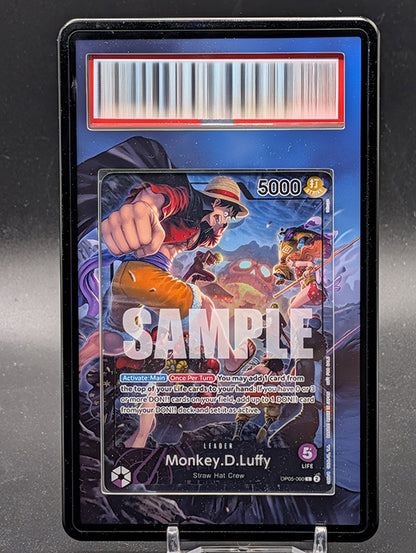 Monkey D. Luffy PSA Magazine Promo OP05-060 Extended Art