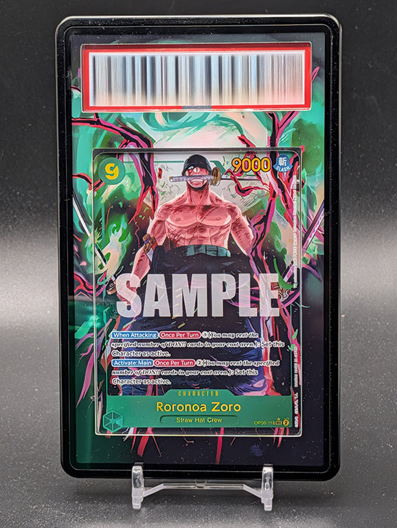 Roronoa Zoro Alternate Art OP06-0118 Wings of the Captain Extended Art