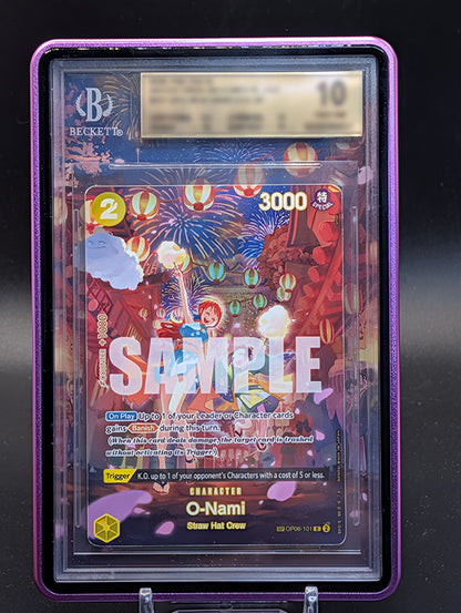 O-Nami SP OP07-101 500 Years in the Future Extended Art