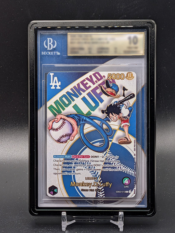 Monkey D. Luffy Dodgers Promo EB02-010 Extended Art