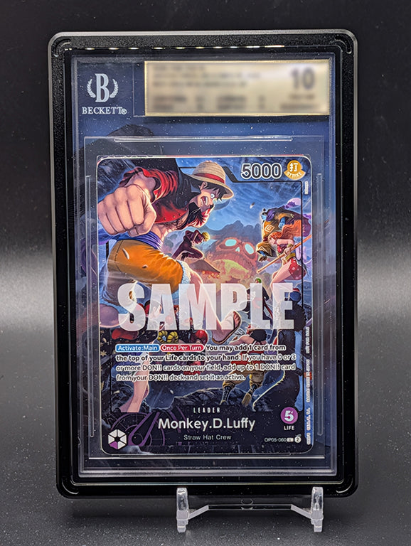 Monkey D. Luffy PSA Magazine Promo OP05-060 Extended Art