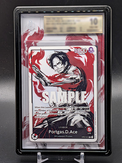 Portgas D. Ace Alternate Art OP03-001 Pillars of Strength Extended Art