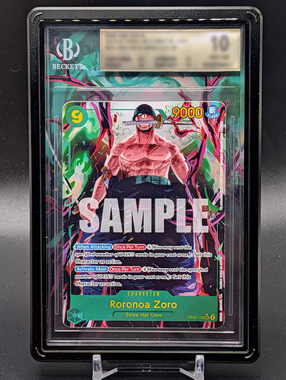 Roronoa Zoro Alternate Art OP06-0118 Wings of the Captain Extended Art
