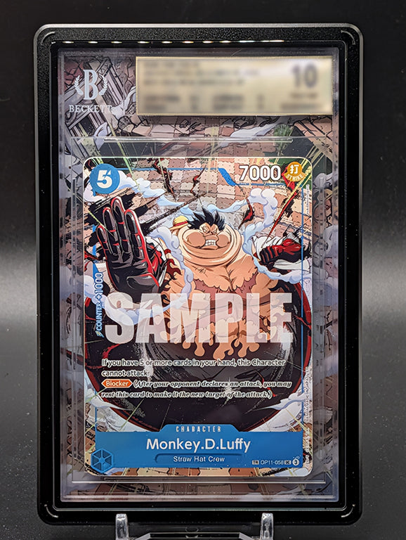 Monkey.D.Luffy TR OP11-058 OP13 Extended Art