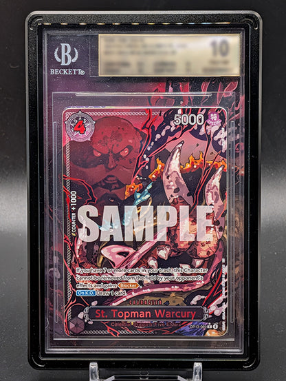 St. Topman Warcury OP13 Carrying On His Will Extended Art
