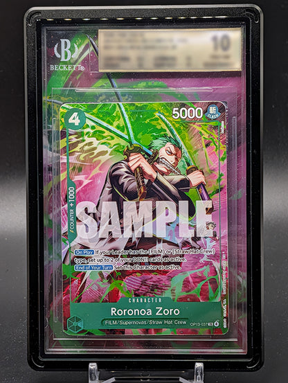 Roronoa Zoro TR OP13-037 OP15 Extended Art
