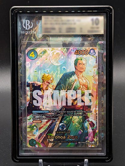 Roronoa Zoro SP OP14 The Azure Sea's Seven Extended Art