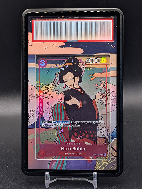 Nico Robin English Version 1st Anniversary Set OP01-017 Extended Art