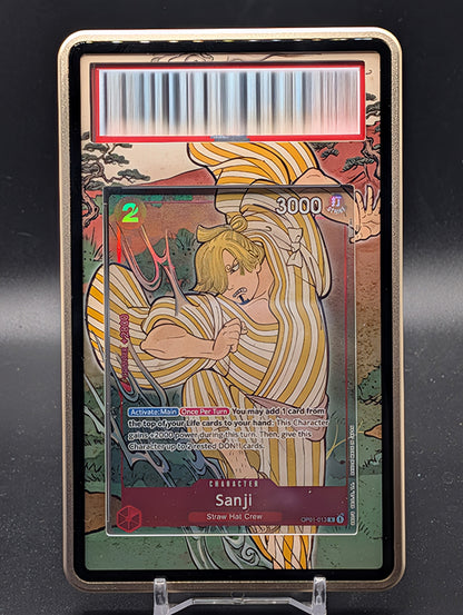 Sanji English Version 1st Anniversary Set OP01-013 Extended Art