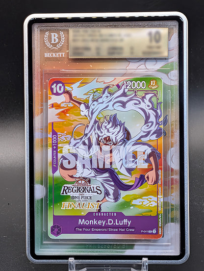 Luffy P-041 Finalist Card Promo