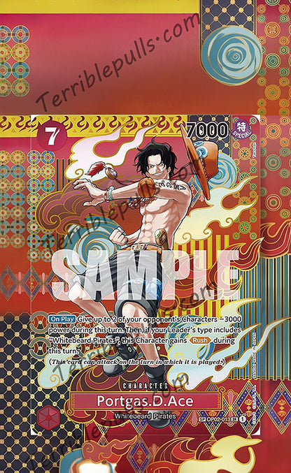 Portgas D. Ace SP OP08 Extended Art