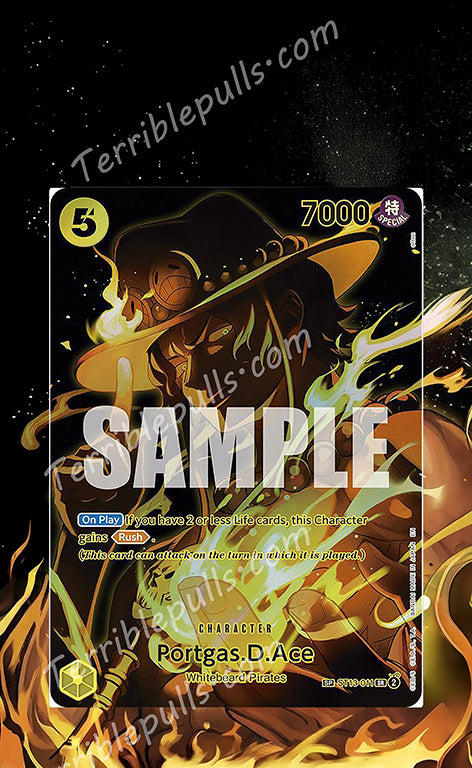 Portgas D. Ace SP OP12 Legacy of the Master Extended Art