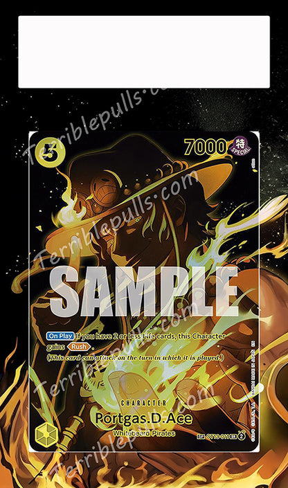 Portgas D. Ace SP OP12 Legacy of the Master Extended Art