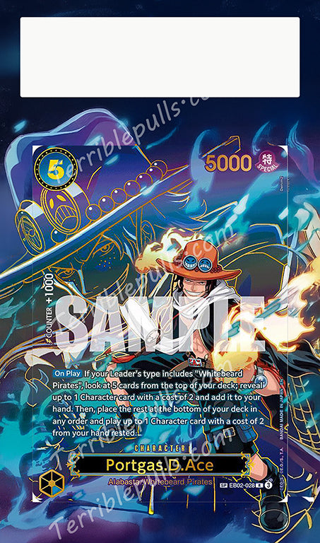 Portgas D. Ace SP OP13 Carrying On His Will Extended Art