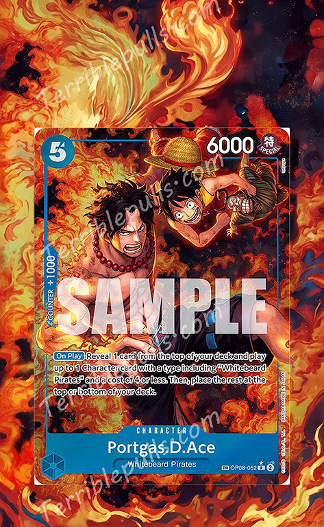 Ace TR OP08-052 OP10 Royal Blood Extended Art