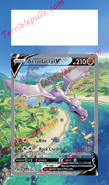 Aerodactyl V Lost Origin Extended Art