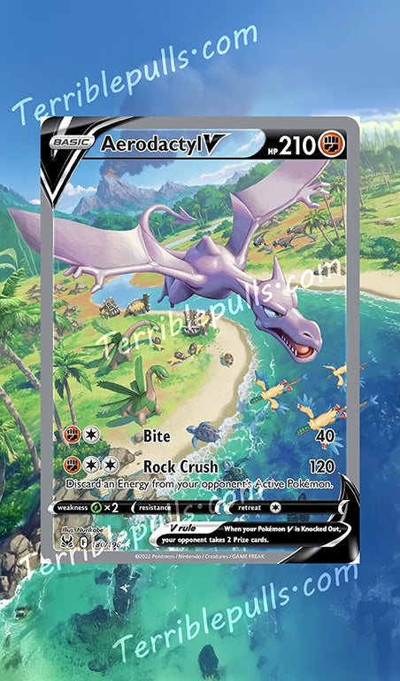 Aerodactyl V Lost Origin Extended Art