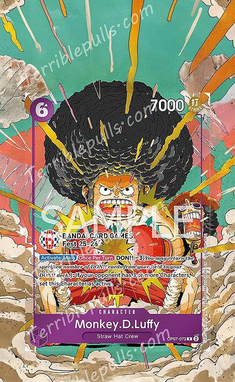 Afro Luffy (BANDAI Card Games Fest) Extended Art