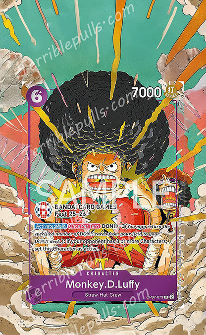 Afro Luffy (BANDAI Card Games Fest) Extended Art