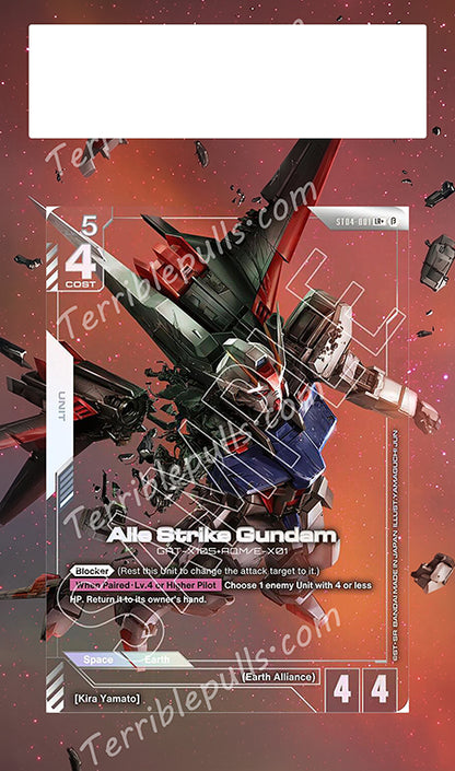 Aile Strike Gundam ST04-001 Edition Beta Extended Art