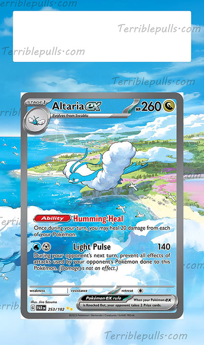 Altaria EX Paradox Rift Extended Art