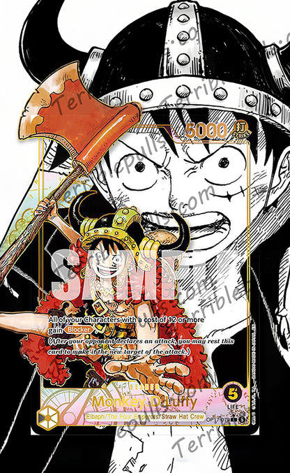 Luffy Alt Leader Manga OP17-079 Extended Art
