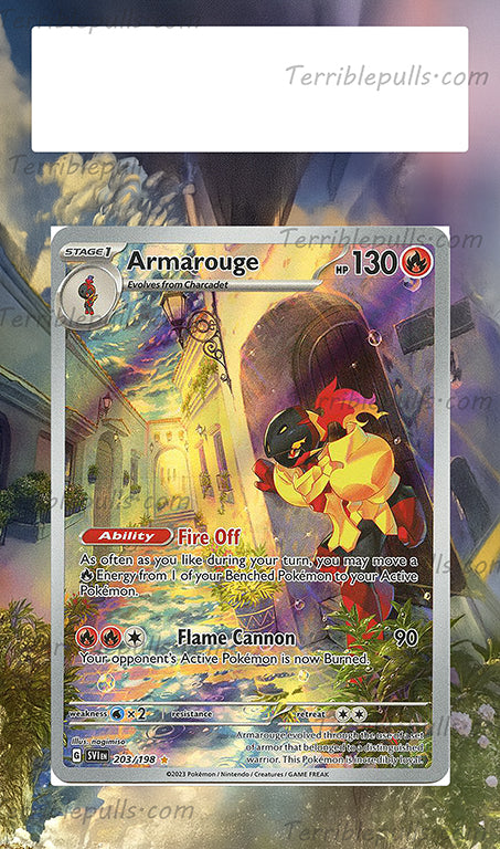 Armarouge Scarlet & Violet Base Extended Art