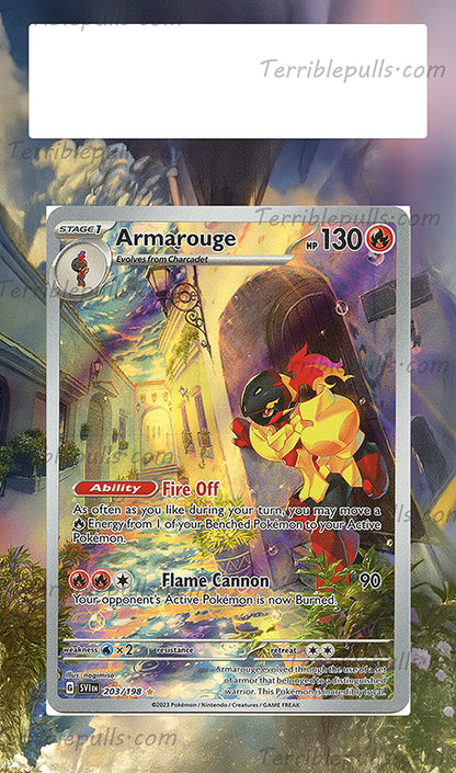 Armarouge Scarlet & Violet Base Extended Art