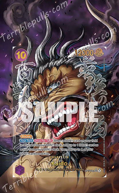Baki Kaido SP OP17 Extended Art