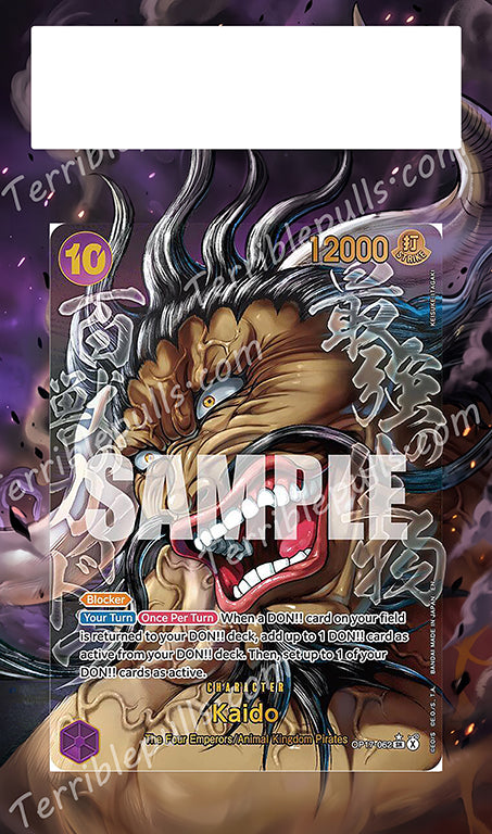 Baki Kaido SP OP17 Extended Art