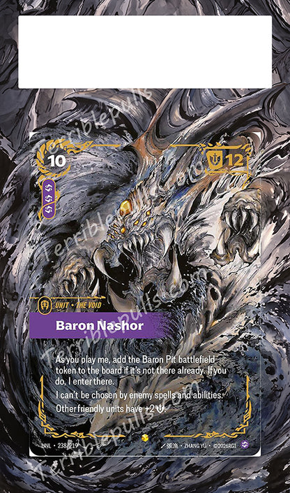 The Void Baron Nashor 238 Riftbound: Unleashed