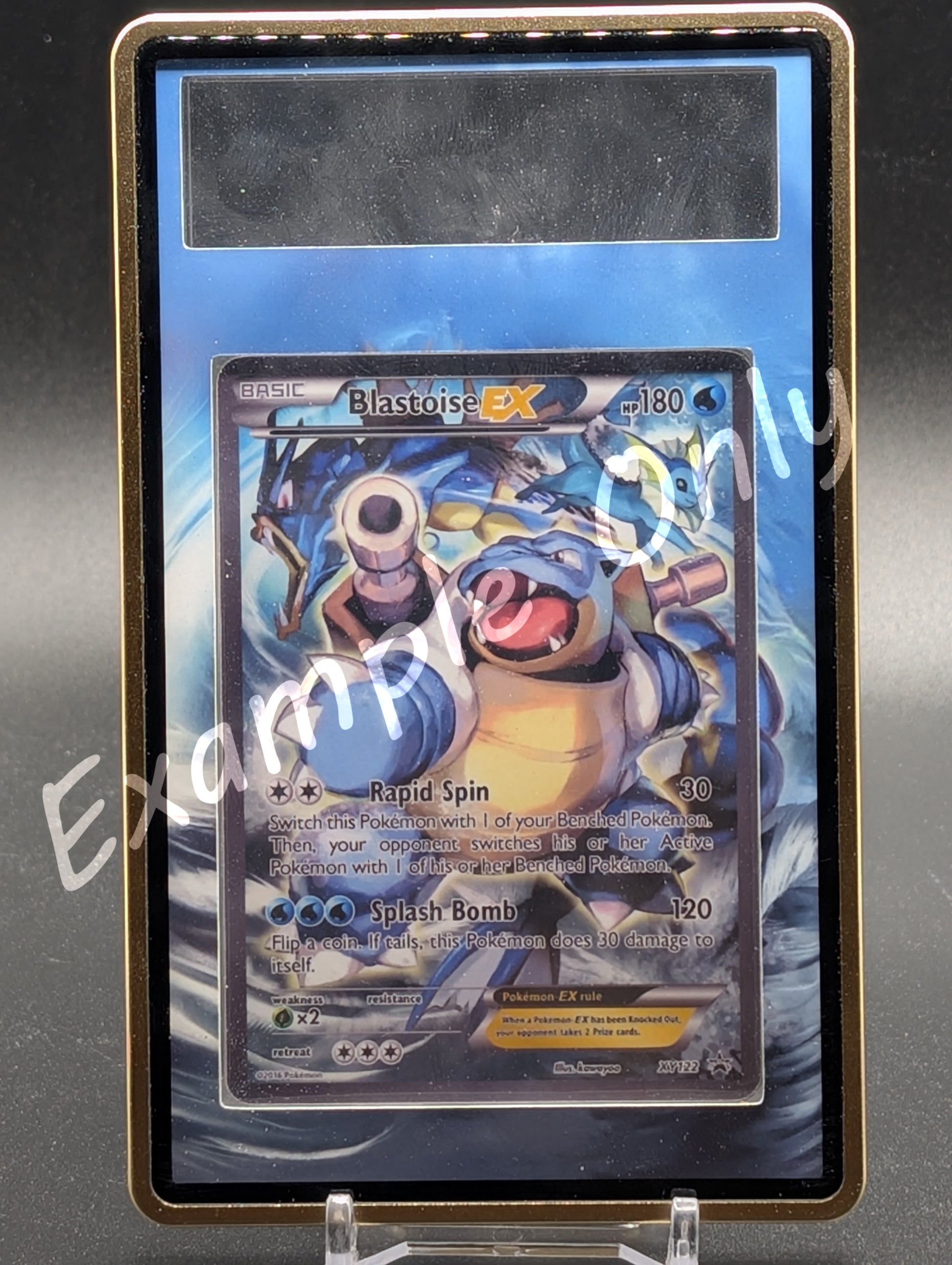 blastoise pokemon card full art Blastoise EX XY122 Promo Extended Art – Terrible Slabs