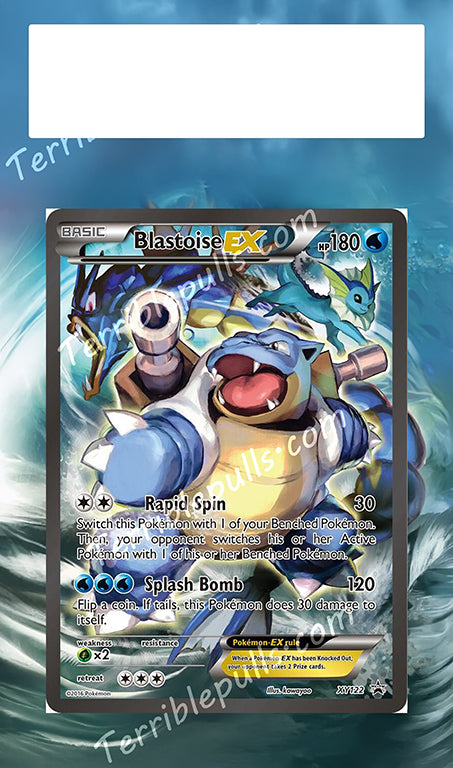 Blastoise EX XY122 Promo Extended Art