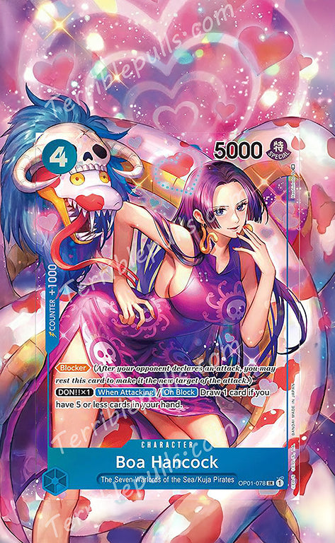 Boa Hancock OP01-078 Romance Dawn Extended Art