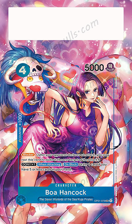 Boa Hancock OP01-078 Romance Dawn Extended Art