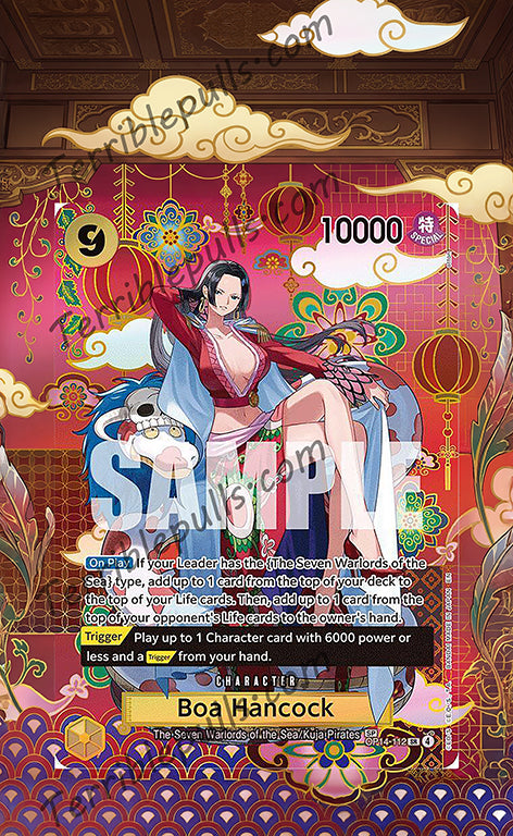 Boa Hancock SP OP14 The Azure Sea's Seven Extended Art