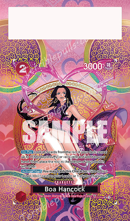 Boa Hancock SP OP15 OP12-014 Extended Art