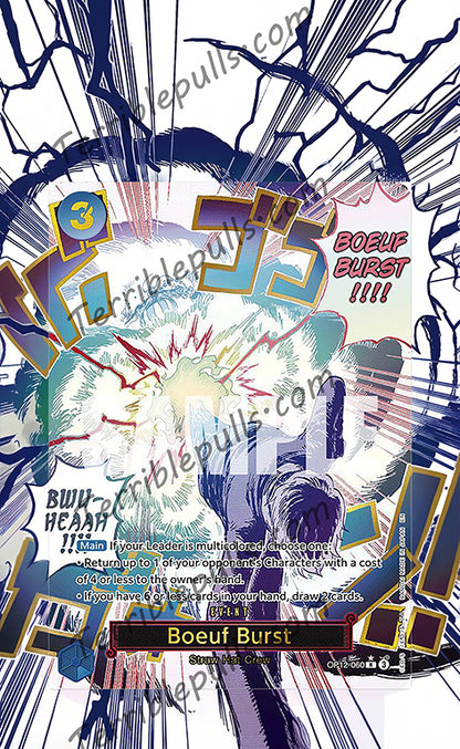 Boeuf Burst OP12 Extended Art