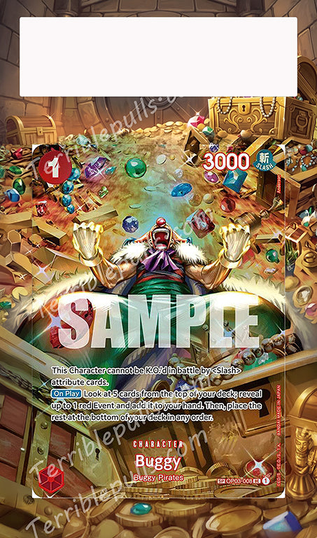 Buggy SP OP06 Wings of the Captain Extended Art