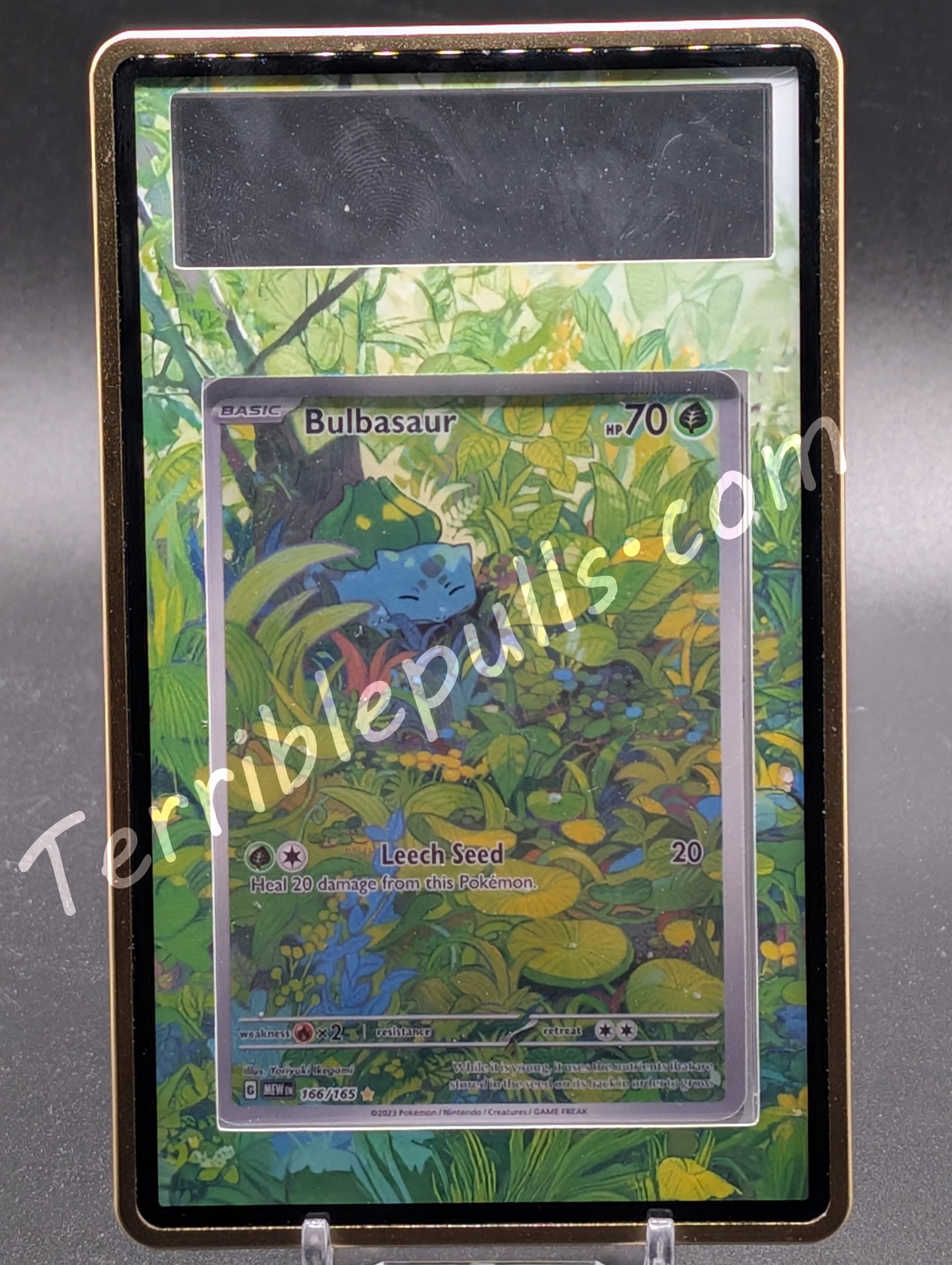 Bulbasaur 151 Extended Art – Terrible Slabs