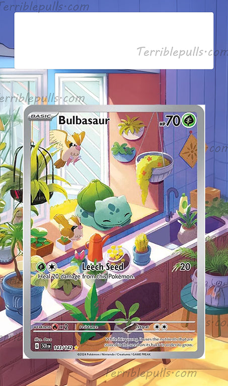 Bulbasaur Stellar Crown Extended Art