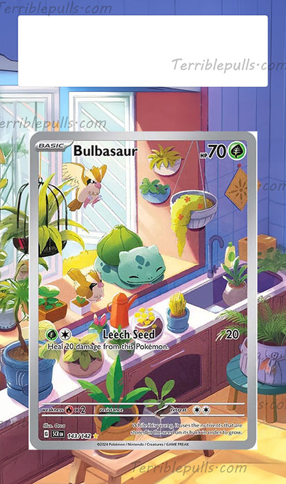 Bulbasaur Stellar Crown Extended Art
