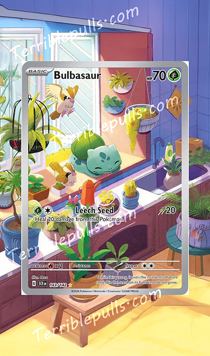 Bulbasaur Stellar Crown Extended Art