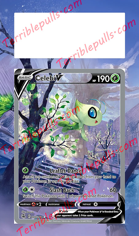 Celebi V Fusion Strike Extended Art
