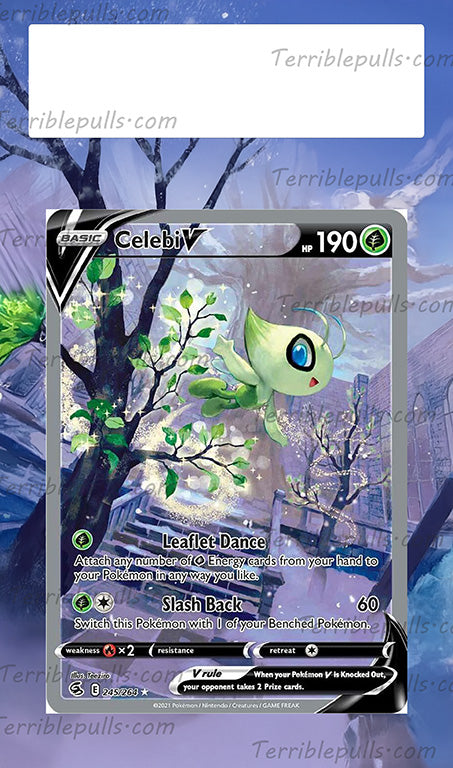 Celebi V Fusion Strike Extended Art