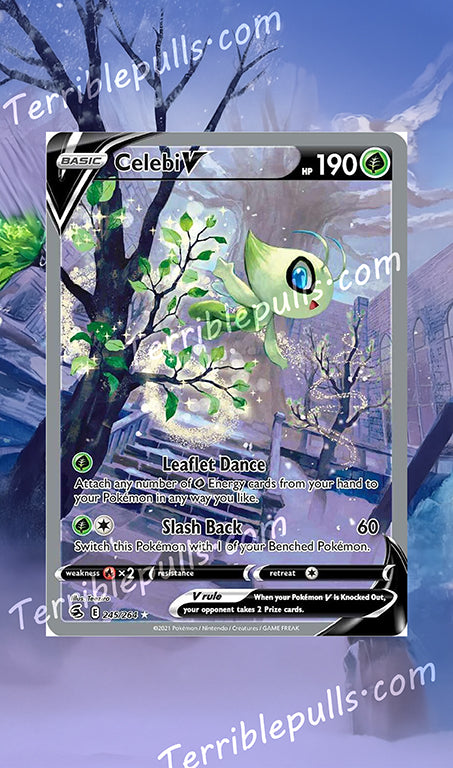 Celebi V Fusion Strike Extended Art