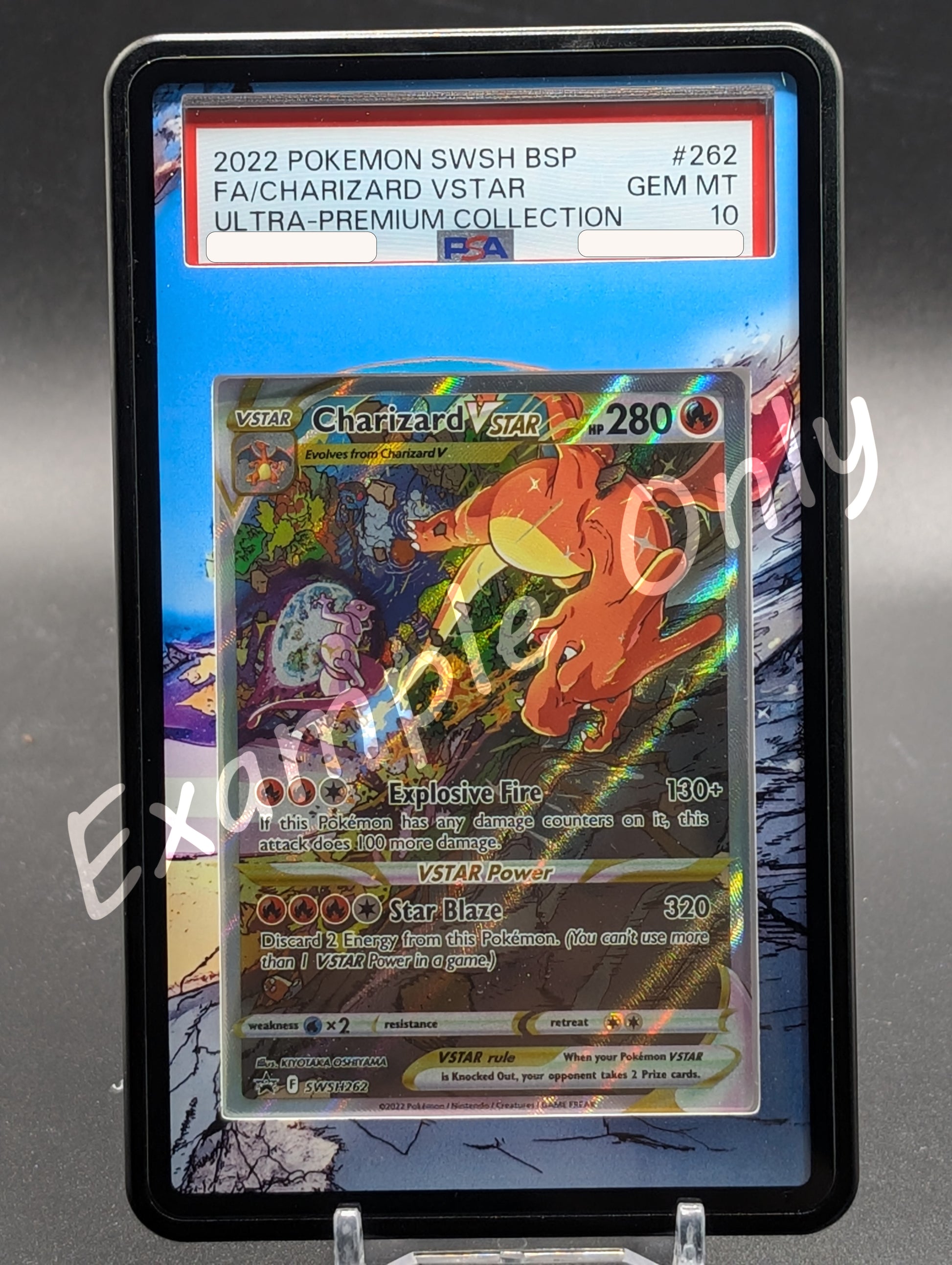 pokemon charizard vstar swsh262 promo card Charizard VSTAR SWSH262 Promo Extended Art – Terrible Slabs